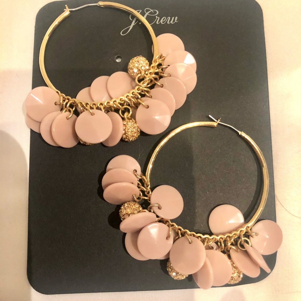 Double circle hoop earrings